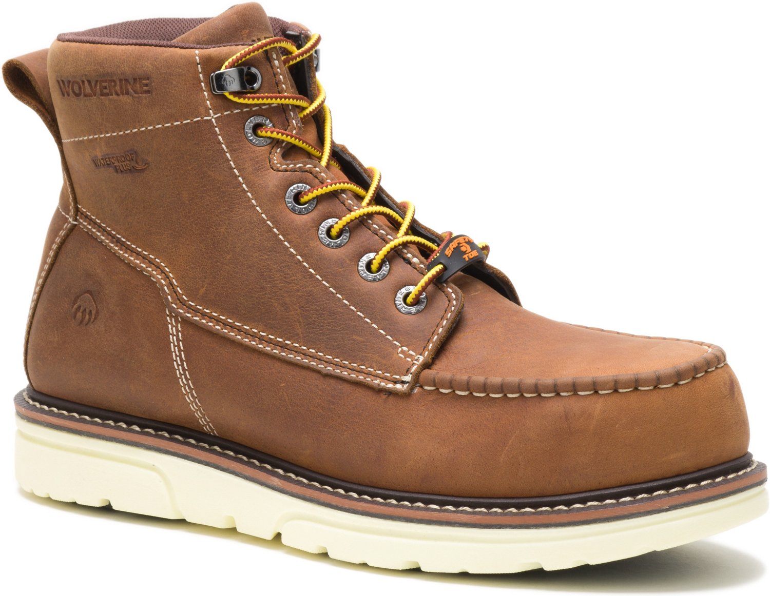Wolverine Men's I-90 DuraShocks Moc-Toe CarbonMax Work Boots - view number 2
