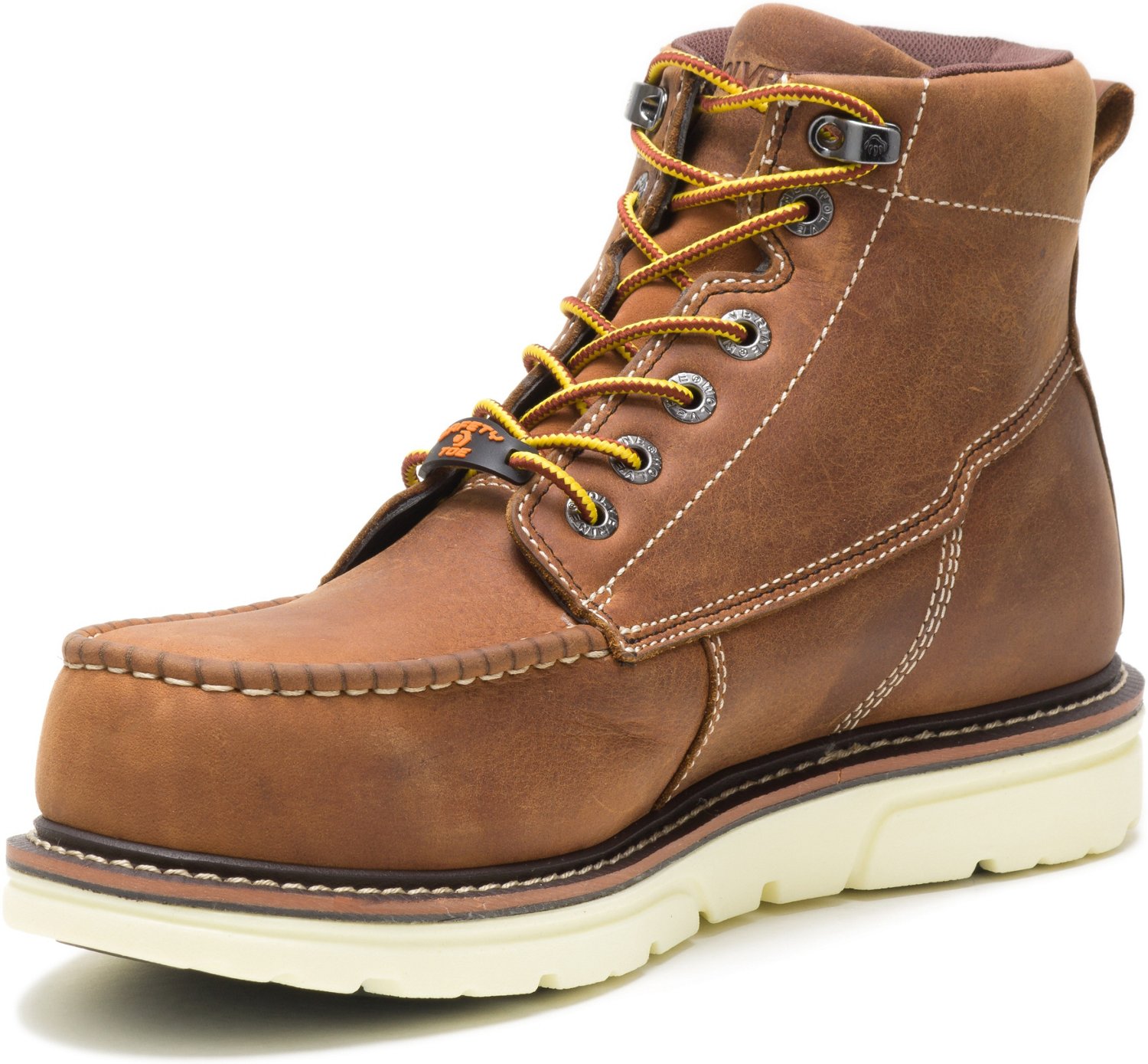 Wolverine Men's I-90 DuraShocks Moc-Toe CarbonMax Work Boots - view number 3