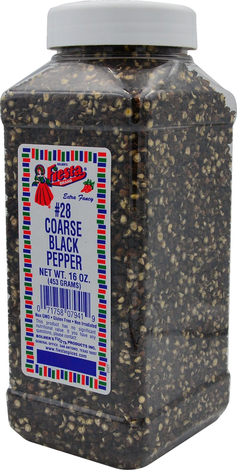 Bolner Fiesta 28 Coarse Black Pepper Grind Academy