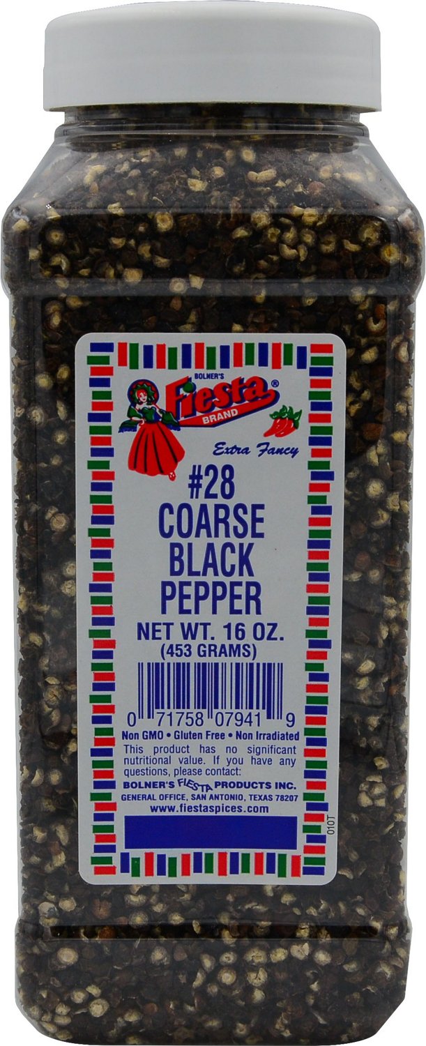 Bolner Fiesta 28 Coarse Black Pepper Grind Academy