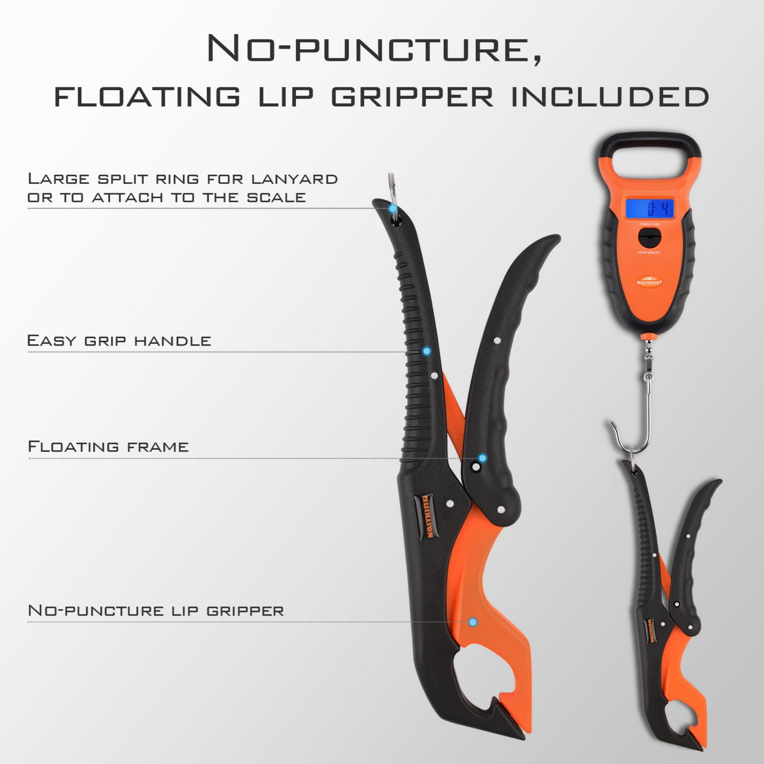 KastKing Digital Fishing Scale with Lip Gripper Academy