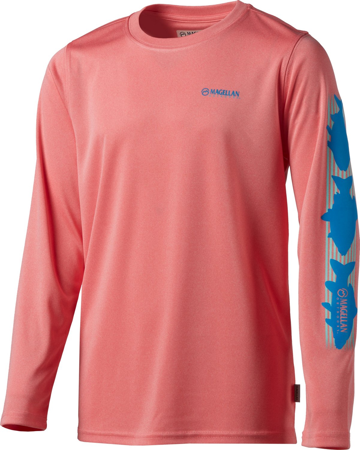 Magellan Outdoors Boys' Casting Crew Long Sleeve T-shirt - view number 1