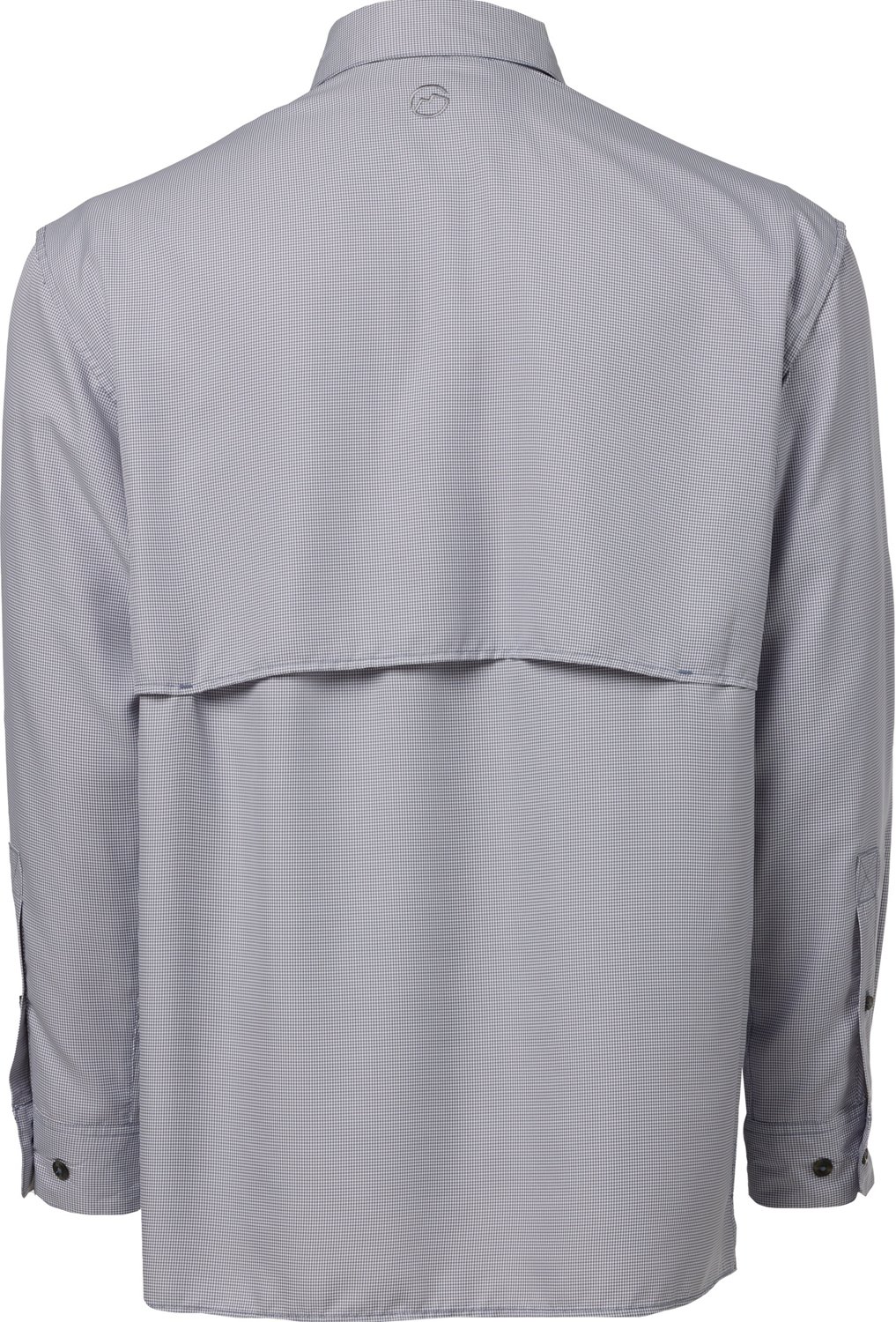 Magellan Outdoors Men's Aransas Pass Mini Check Long Sleeve Fishing Shirt - view number 2