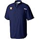 Columbia Sportswear Men's Houston Astros Tamiami Shirt                                                                           - view number 1 image