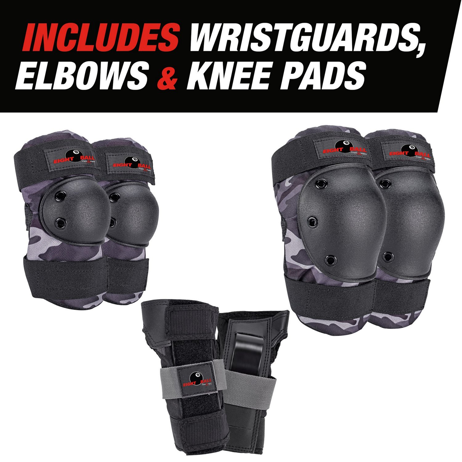 Eight Ball Kids' Multisport Pad Set                                                                                              - view number 2