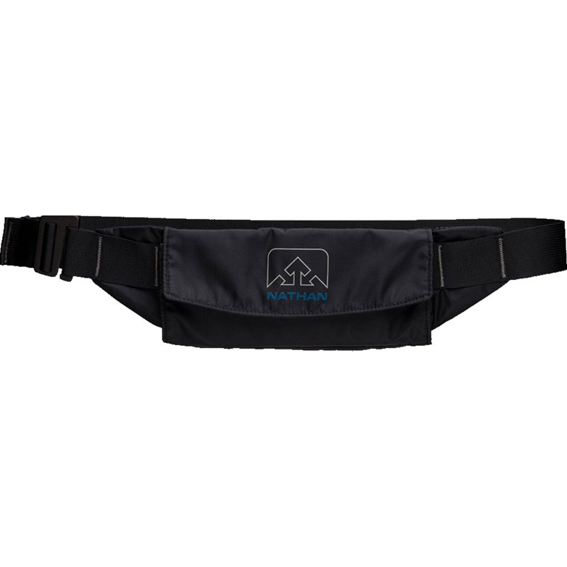 Nathan 5K Running Waist Belt Black/Blue - Exercise Accessories at Academy Sports