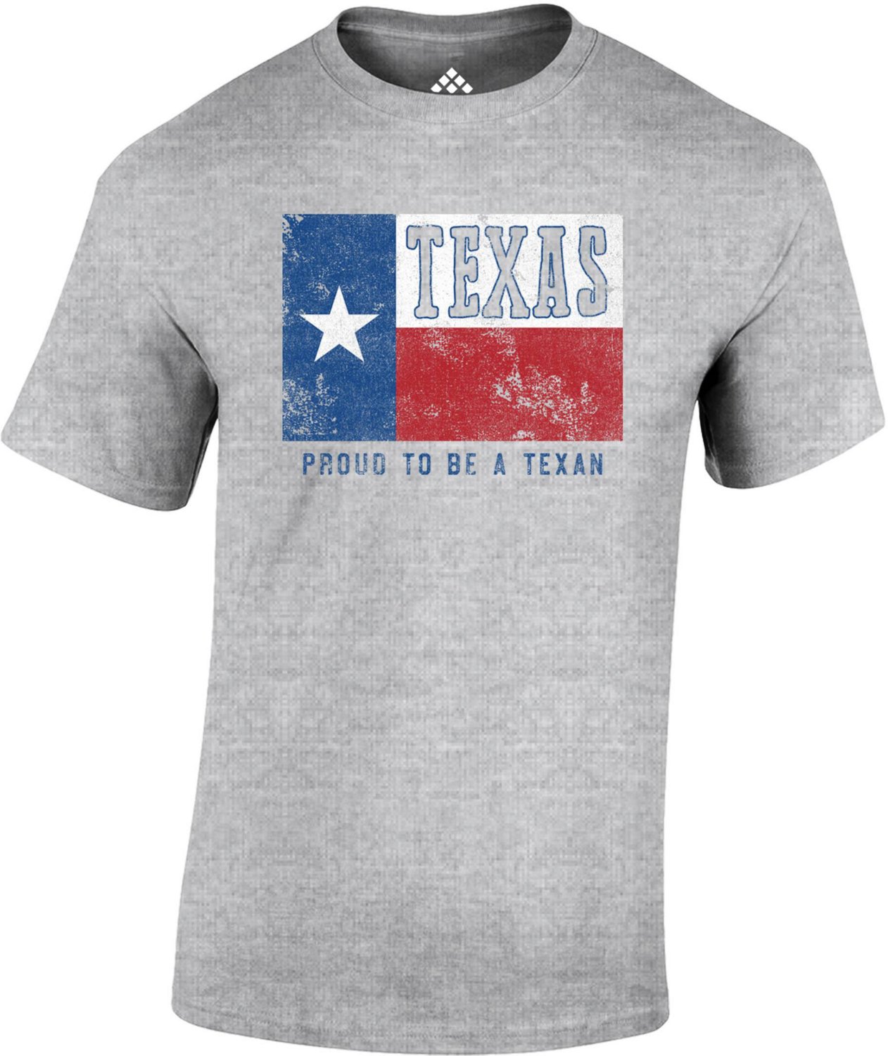 POINT Sportswear Men's Proud to Be a Texan Texas Flag Graphic T-shirt ...