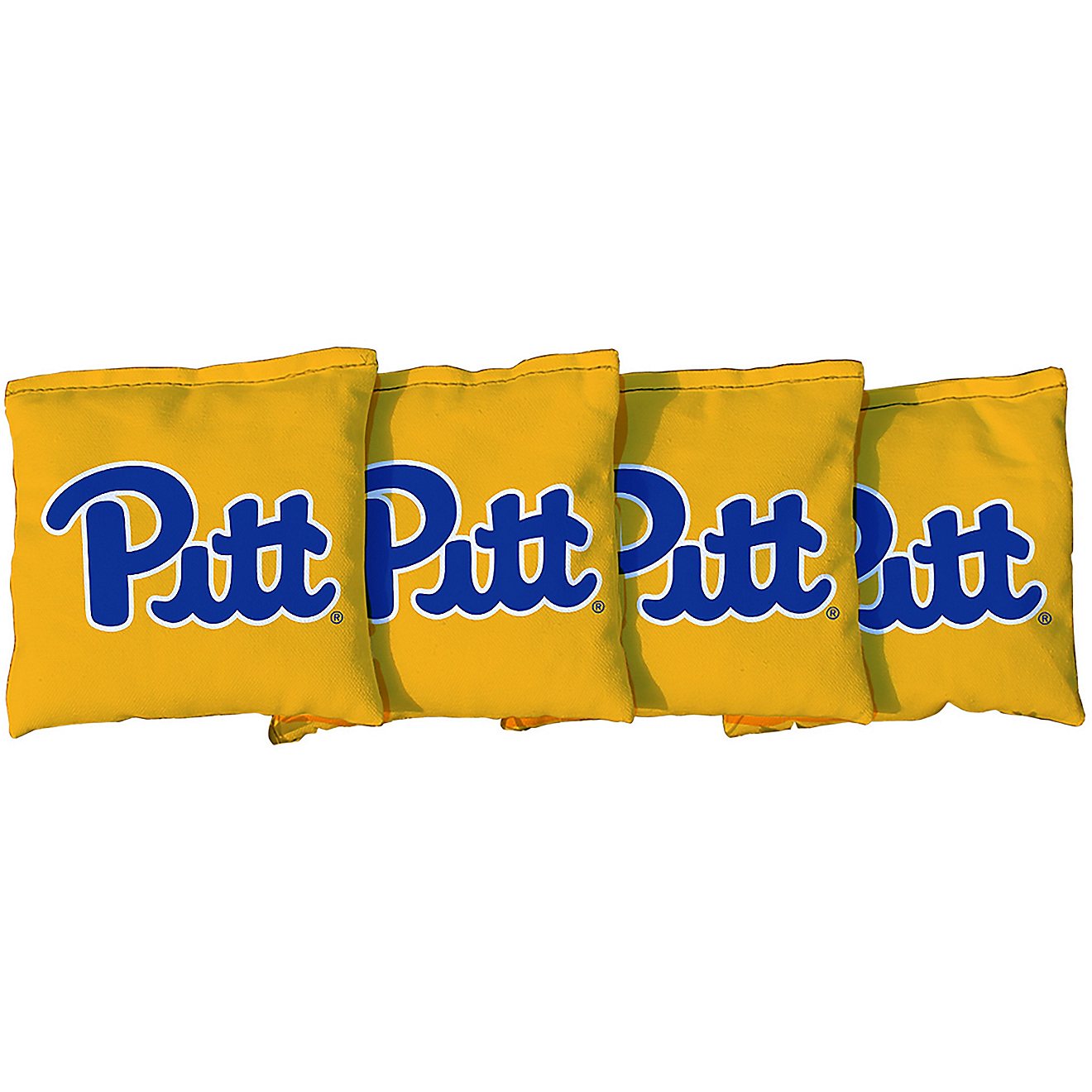 Victory Tailgate University of Pittsburgh Corn-Filled Cornhole Bags 4-Pack                                                       - view number 1