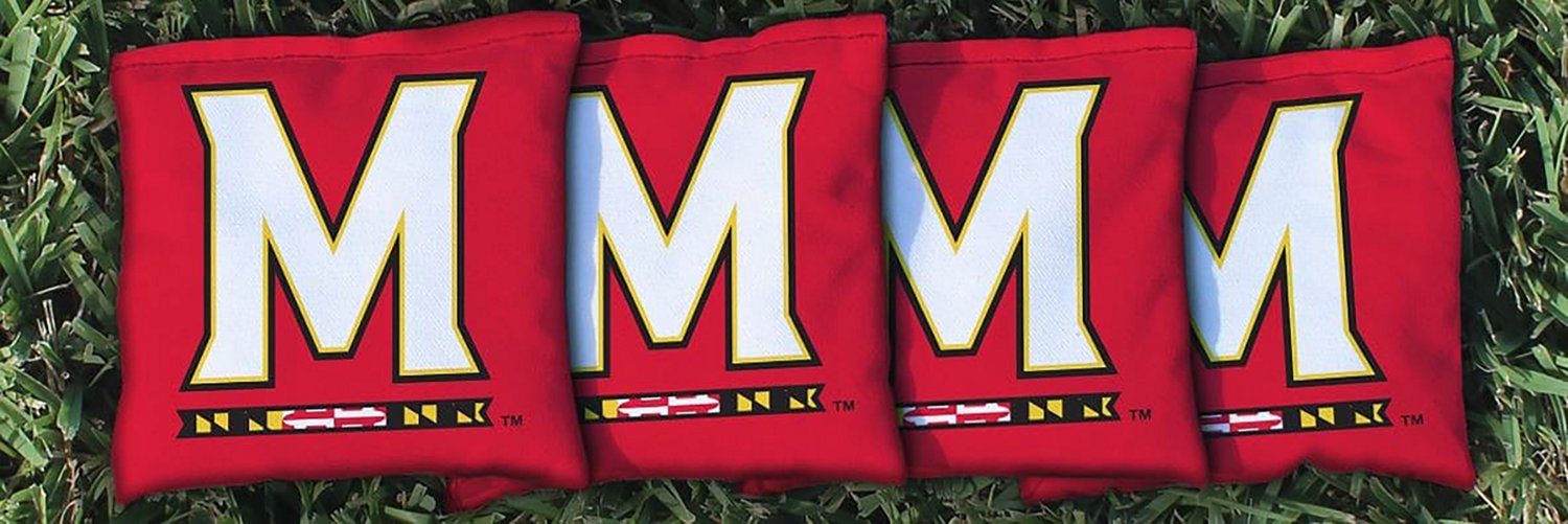 Victory Tailgate University of Maryland CornFilled Cornhole Bags 4