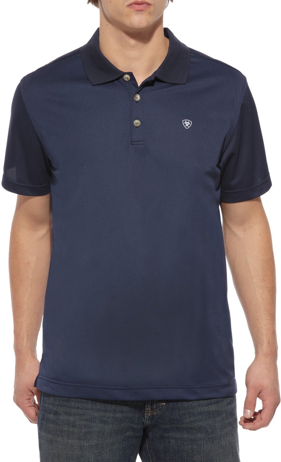 Ariat Men's Tek Short Sleeve Polo