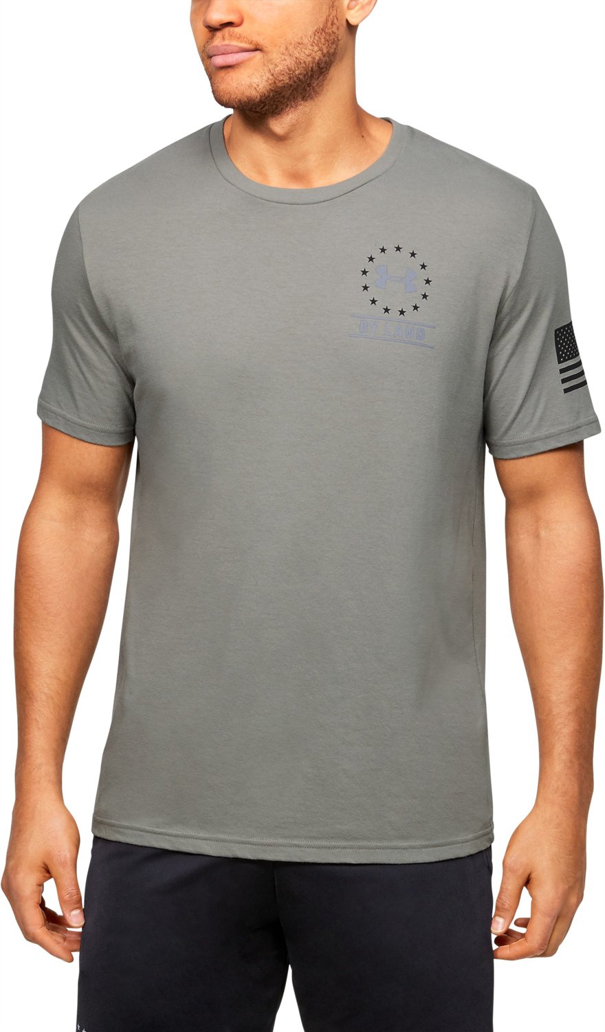 Under Armour Men's Freedom By Land T-shirt - view number 2