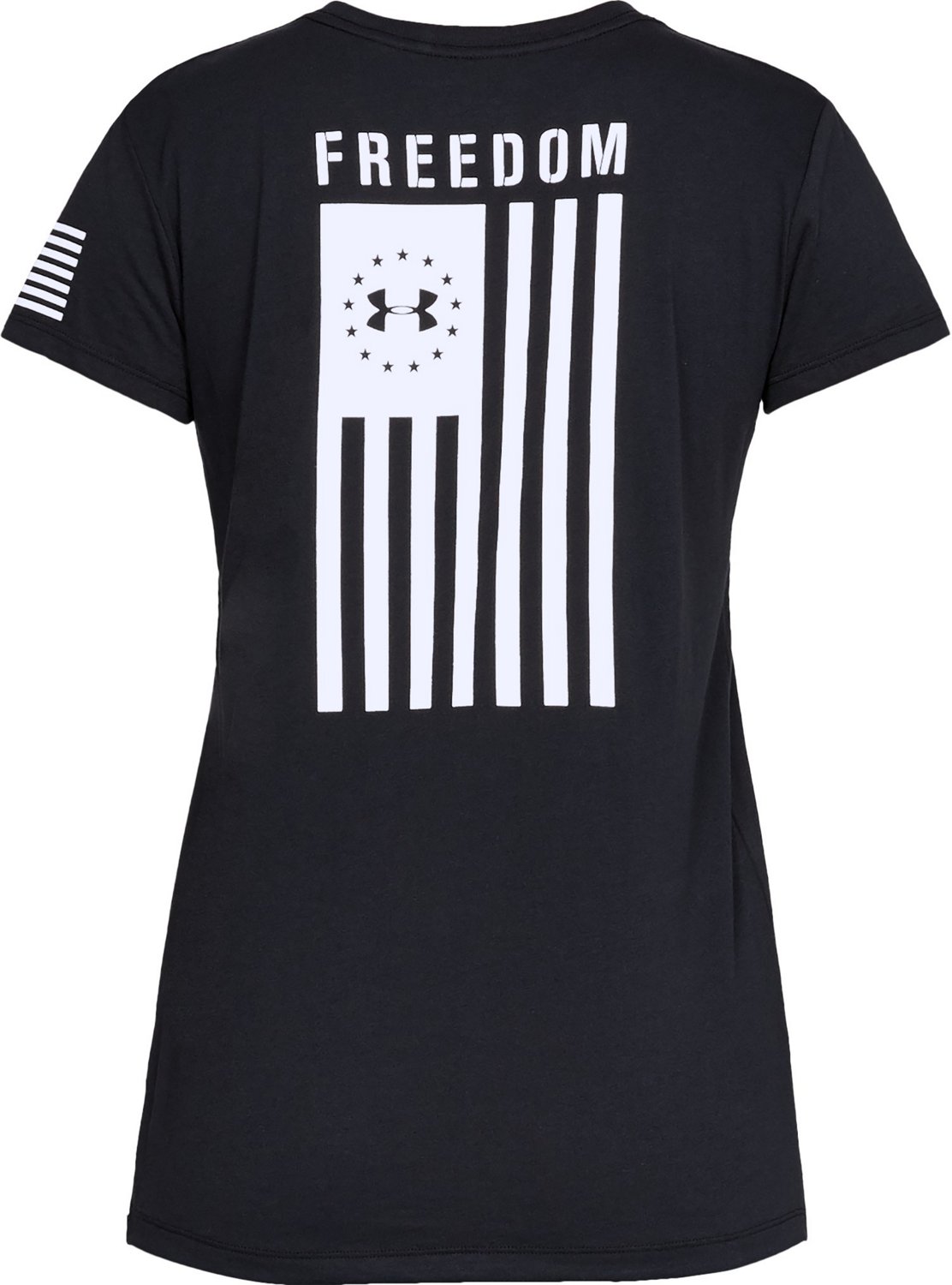Under Armour Women's Freedom Flag Outdoor Graphic T-shirt - view number 4