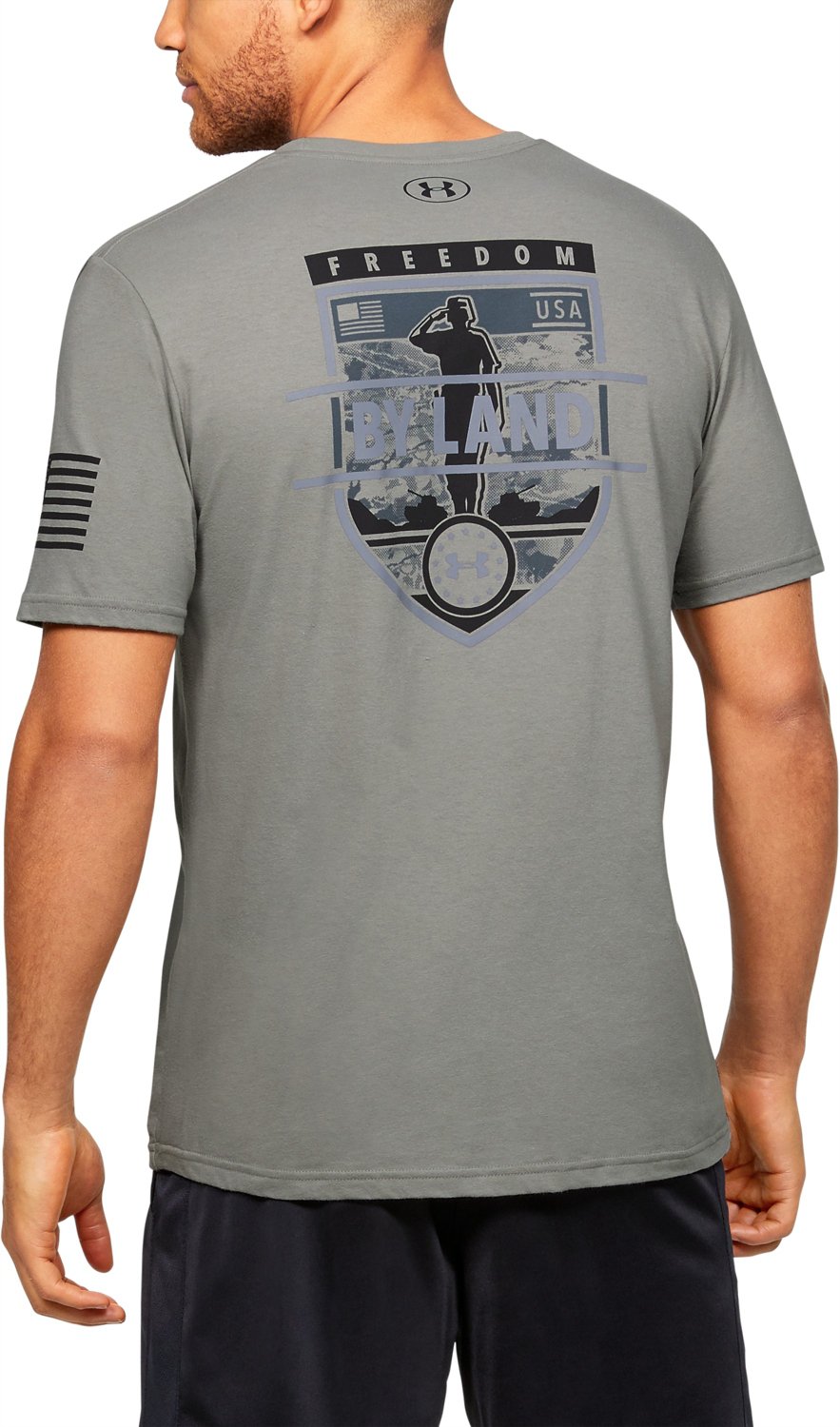 Under Armour Men's Freedom By Land T-shirt - view number 1
