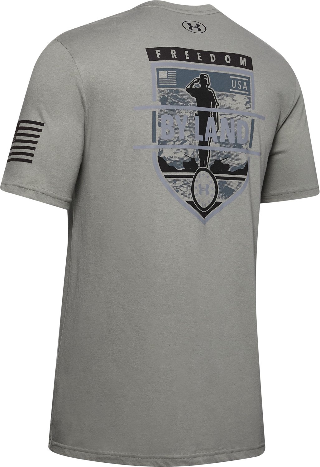 Under Armour Men's Freedom By Land T-shirt - view number 5