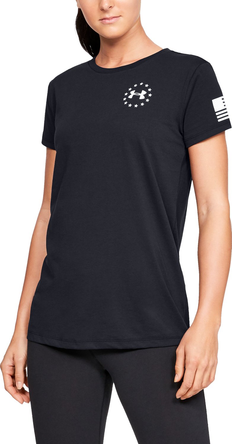 Under Armour Women's Freedom Flag Outdoor Graphic T-shirt - view number 2