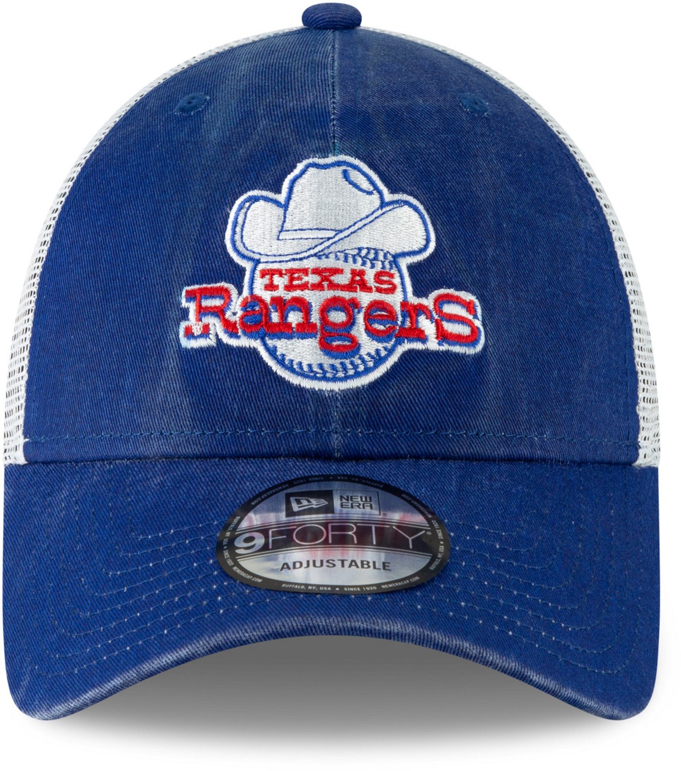 New Era Men's Texas Rangers 9Forty Red Adjustable Hat