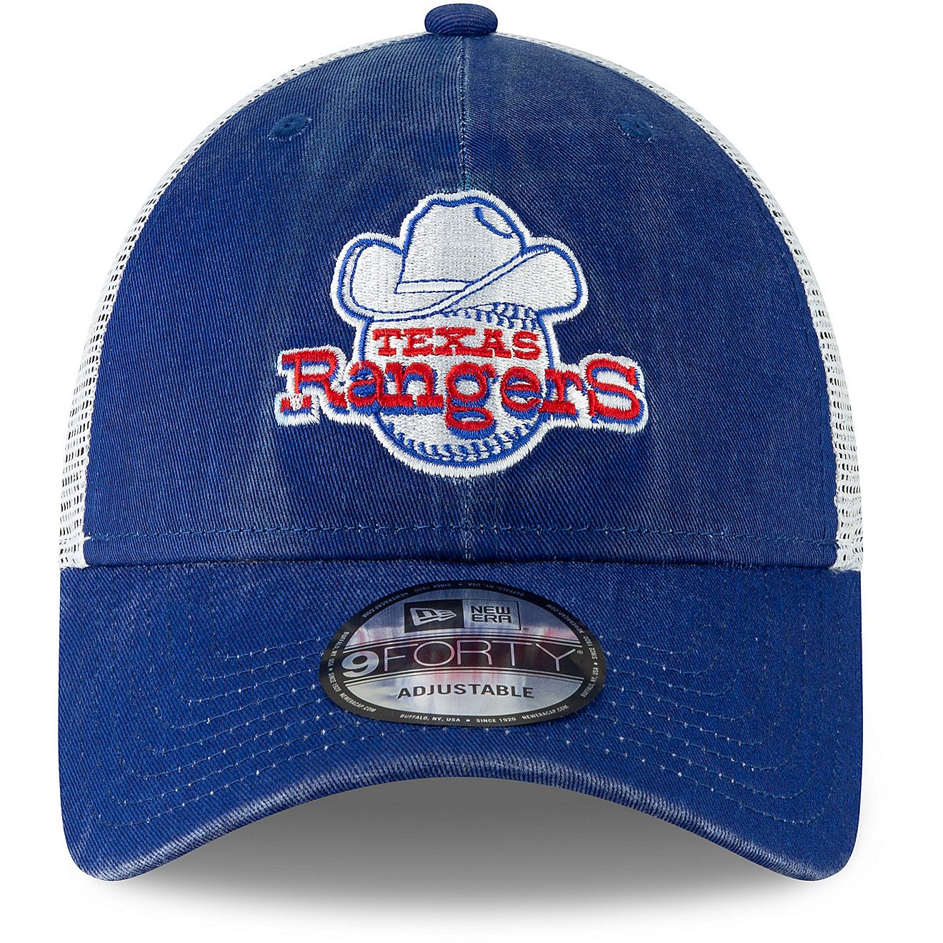 New Era Men's Texas Rangers Cooperstown Trucker 9FORTY Cap                                                                       - view number 1