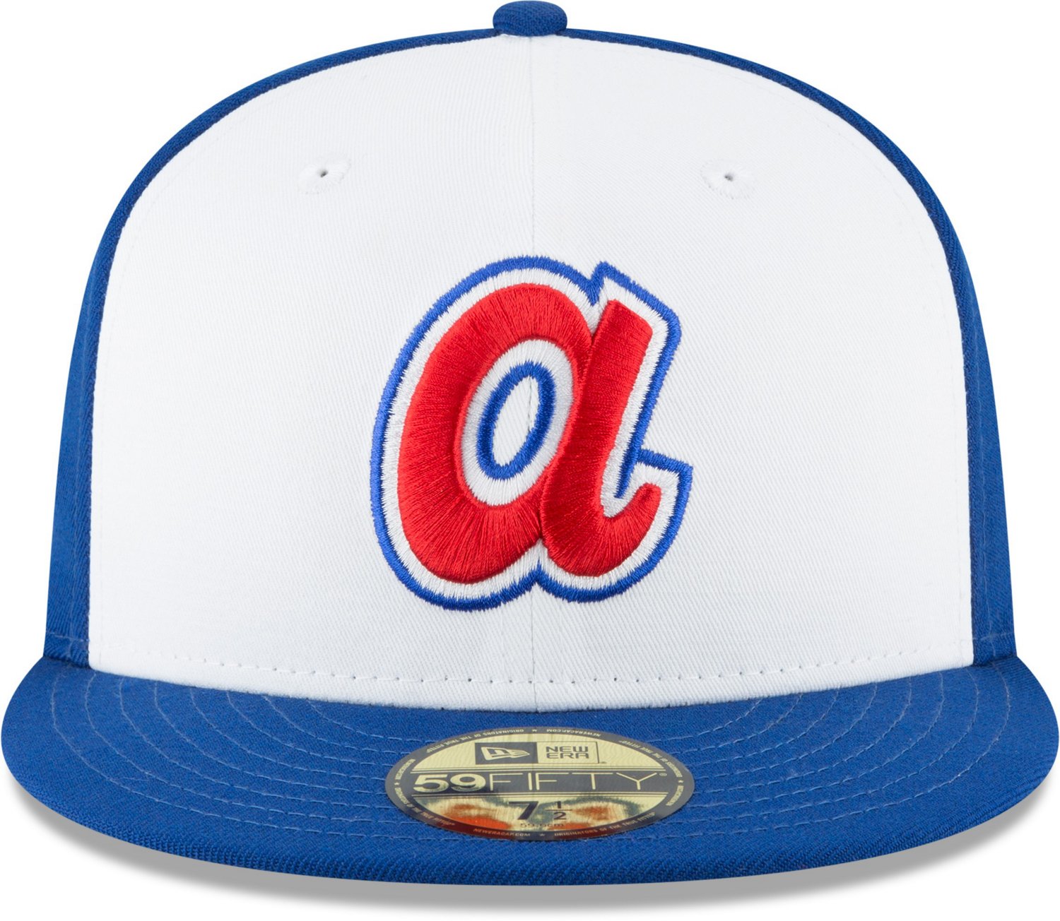 Men's New Era Royal Atlanta Braves Cooperstown Collection Core