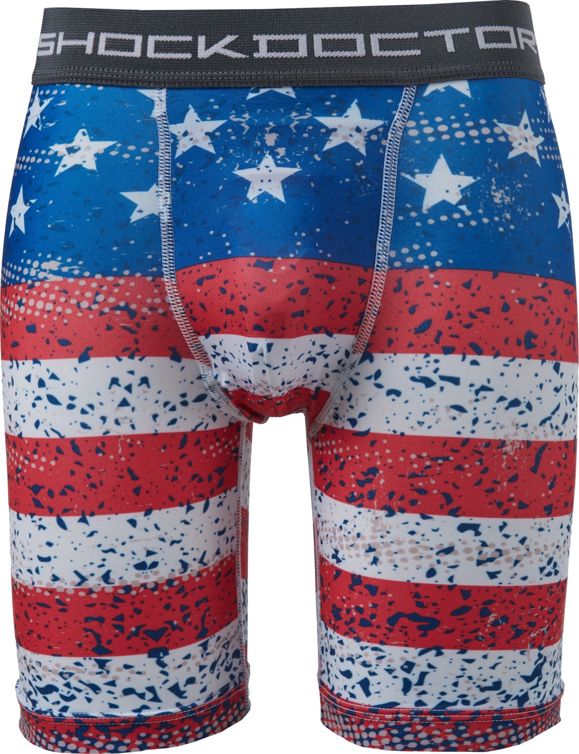 Shock Doctor Youth American Flag Core Compression Shorts with
