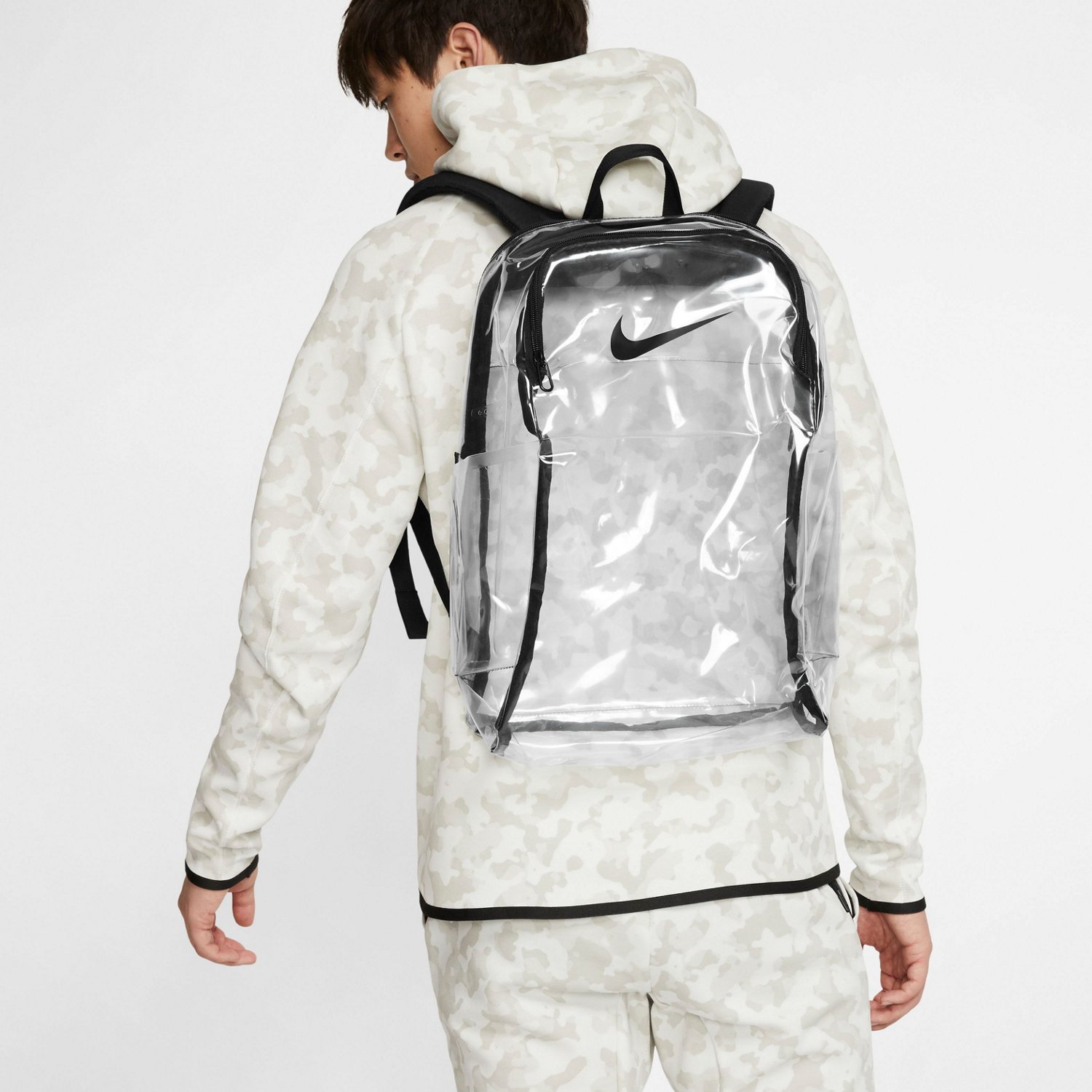 Nike clear backpacks for school new arrivals