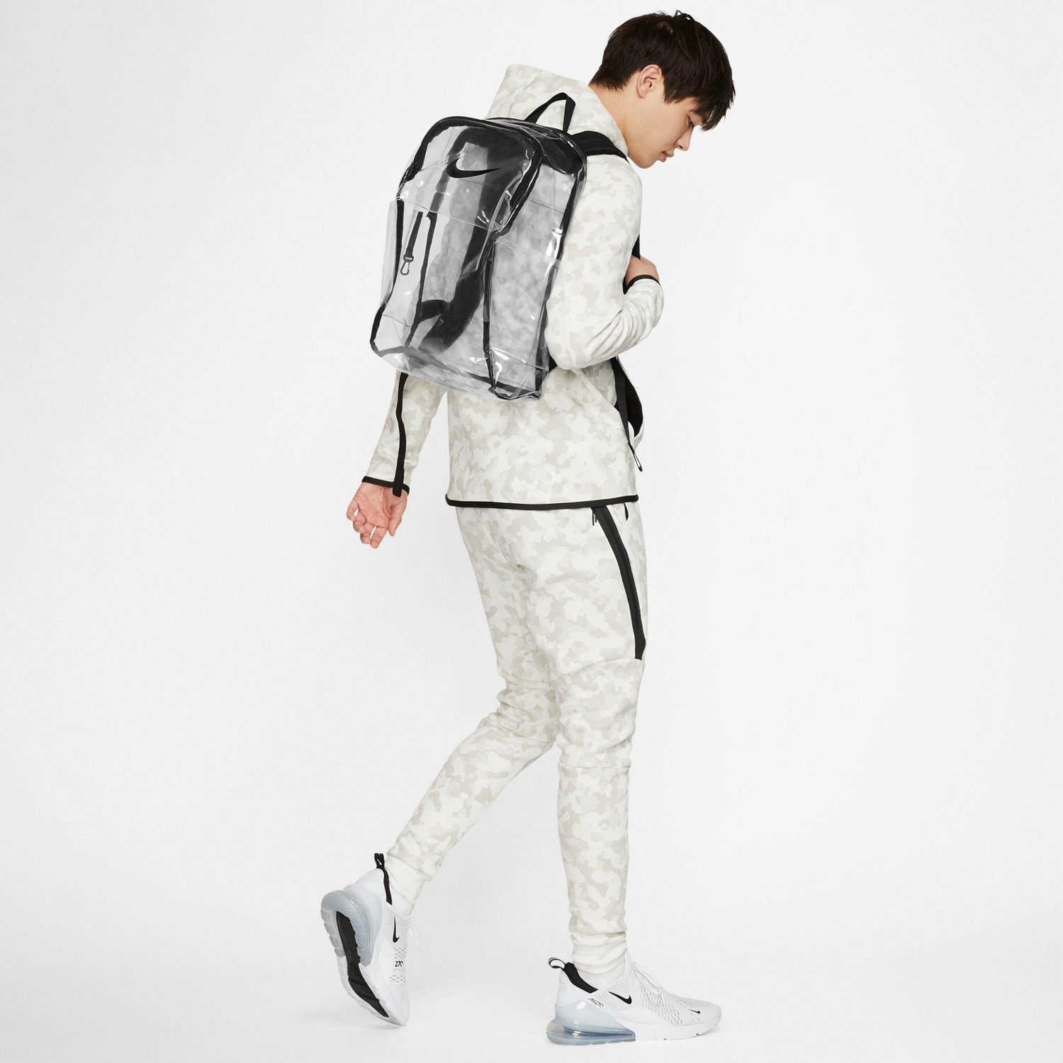 Nike Brasilia Clear Training Backpack Free Shipping at Academy