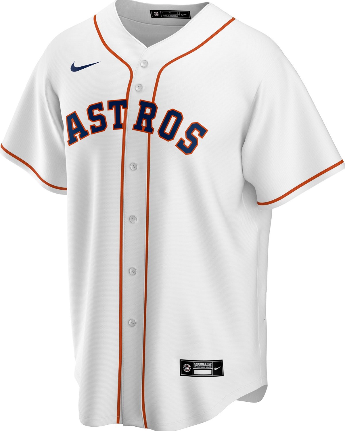 Nike Men's Houston Astros Yordan Alvarez Official Replica Alternate Home Jersey - view number 2