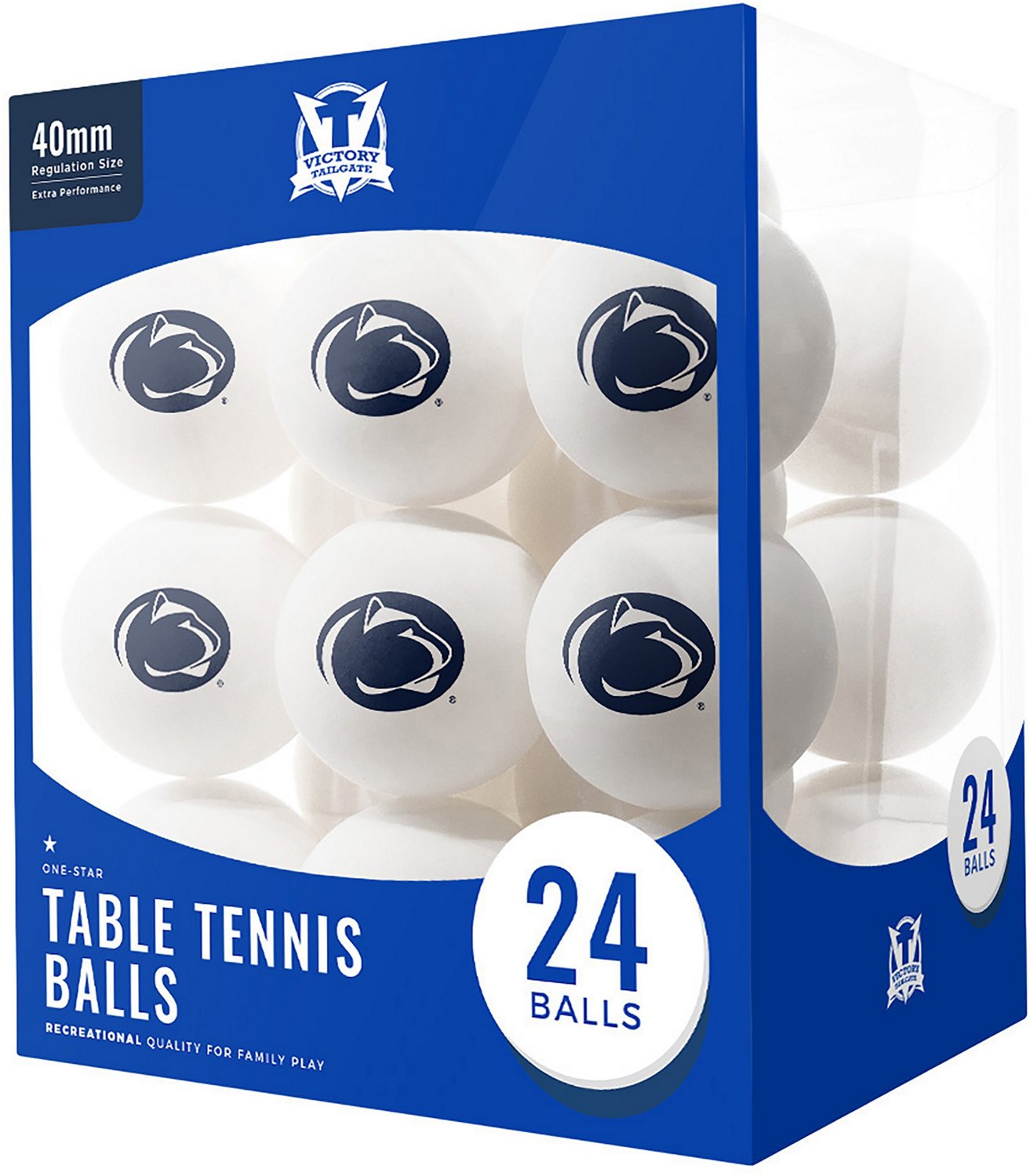 Victory Tailgate Penn State Table Tennis Balls 24-Pack - view number 1