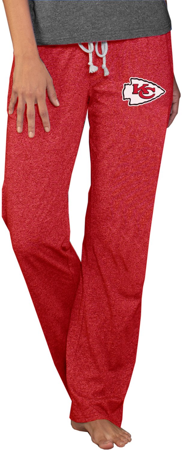 College Concept Women's Kansas City Chiefs Quest Knit Pants | Academy