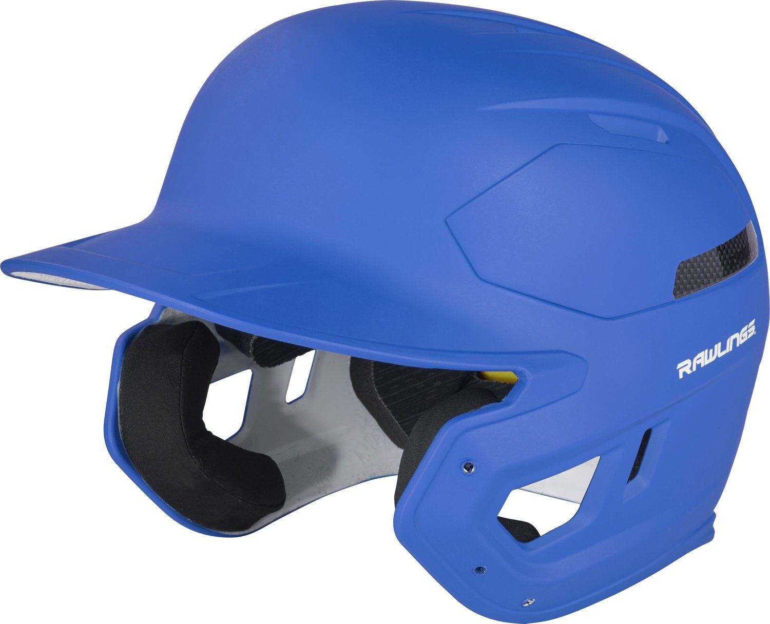 Rawlings Adults' Mach Carbon Batting Helmet                                                                                      - view number 1