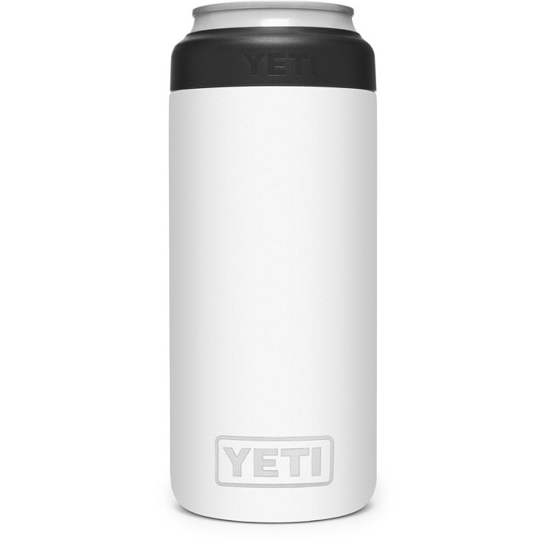 YETI Rambler Colster Slim Can Insulator White - Thermos/Cups &koozies at Academy Sports