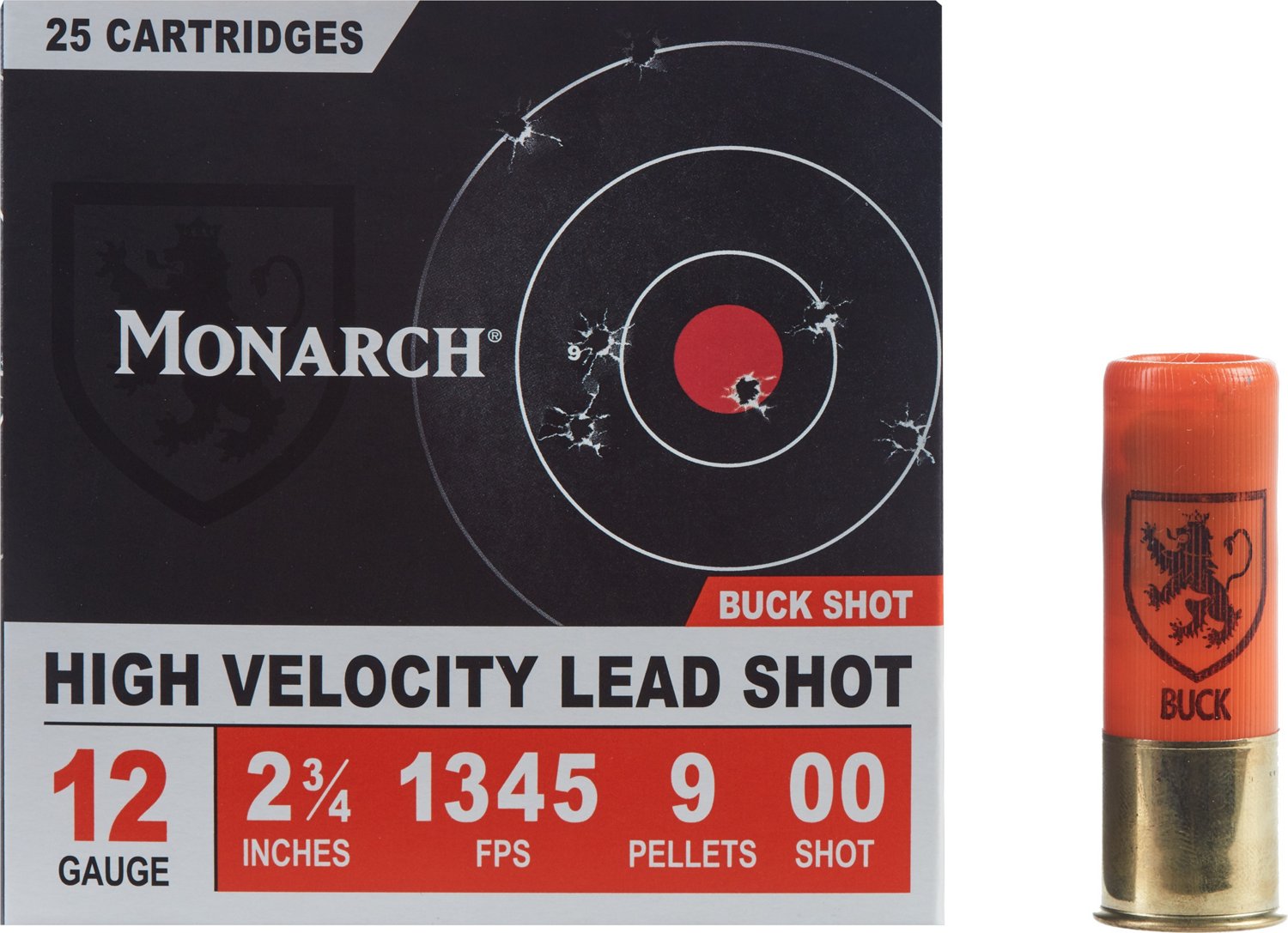 Match-10 Shotgun Shells - 12 ga 2 3/4 1 1/4 oz. #10 800 fps - 25