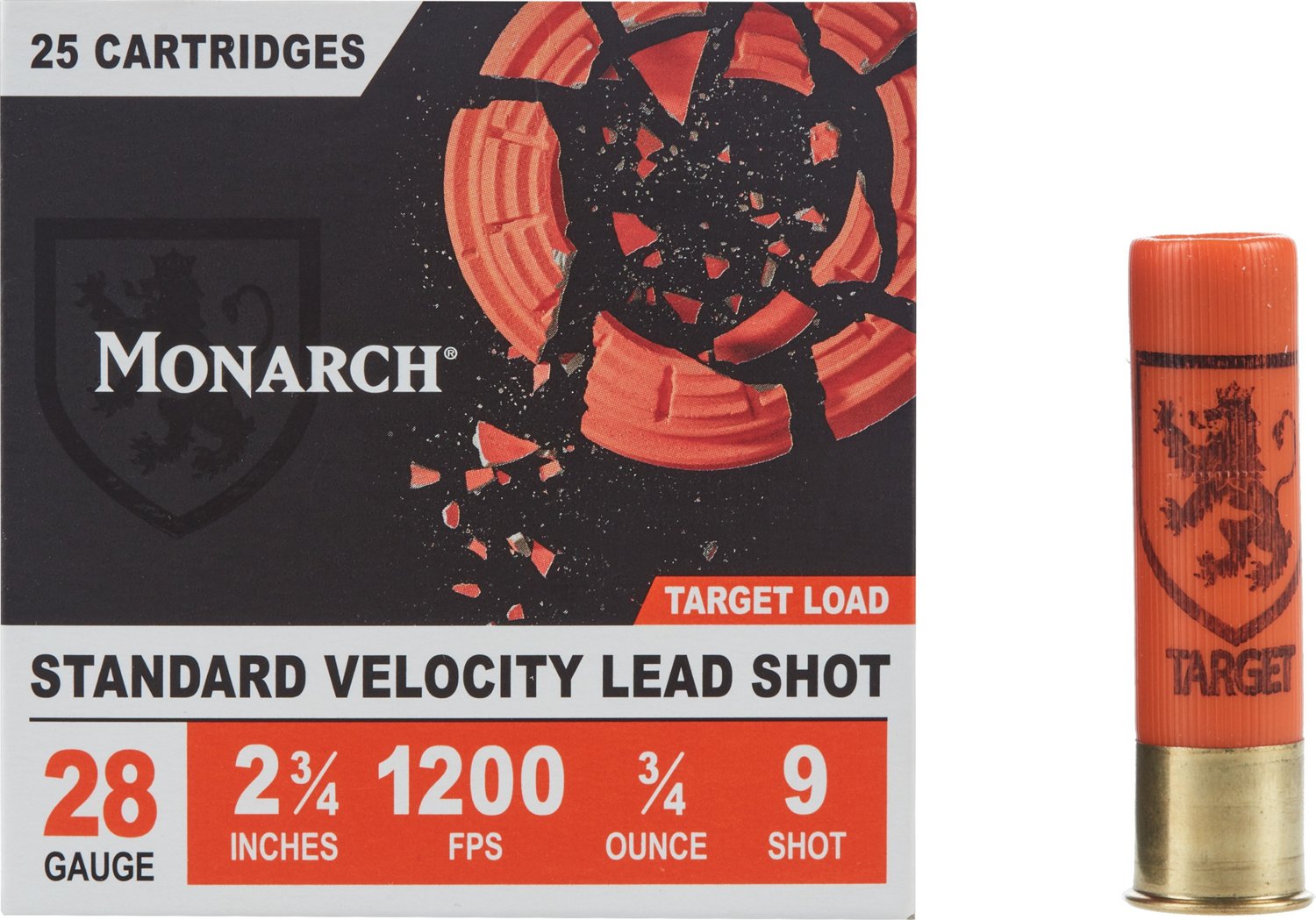 Monarch Target Load 28 Gauge Shotshells - 25 Rounds - view number 2