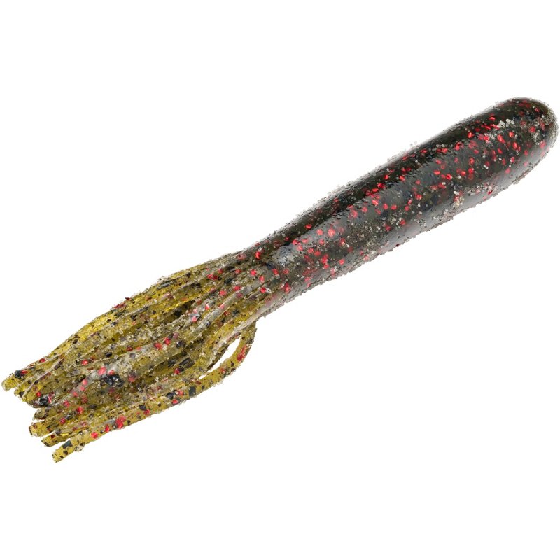 Strike King Coffee Flip-N-Tube 4-1/2 in Soft Baits 6-Pack Watermelon - Frsh Wtr Soft Plastic at Academy Sports