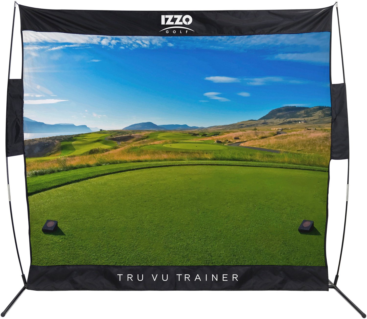 IZZO Golf Tru Vu Links Trainer Hitting Net Academy
