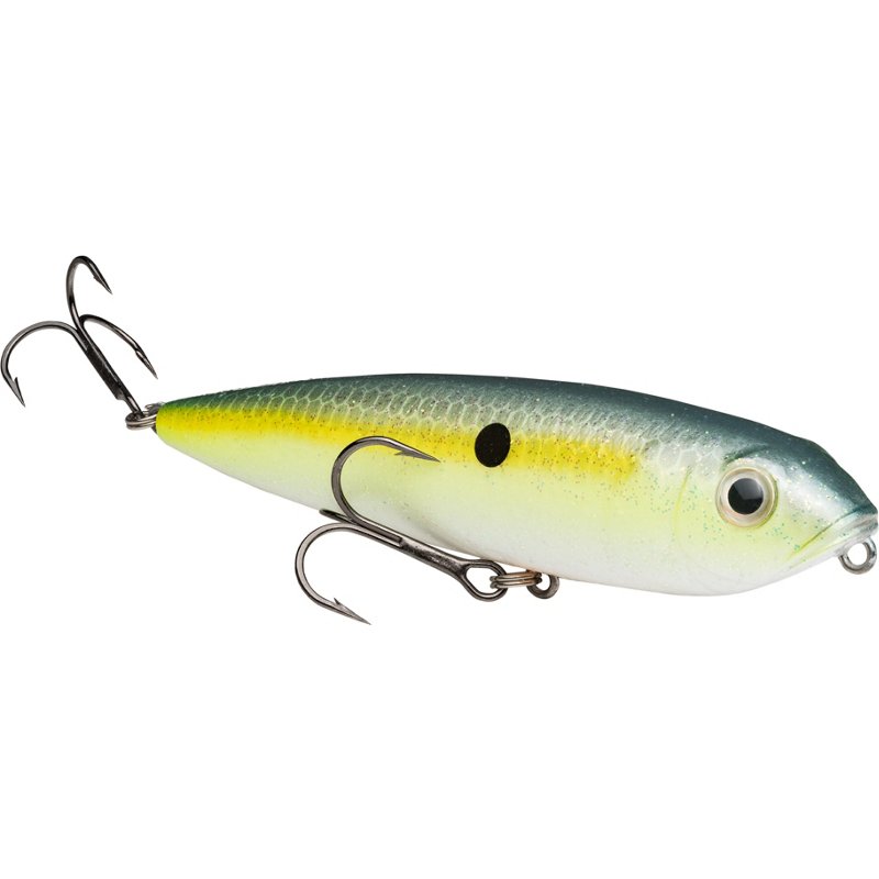 Strike King KVD Sexy Dawg Junior 3-1/2" Topwater Bait Chartreuse - Frsh Water Hard Baits at Academy Sports