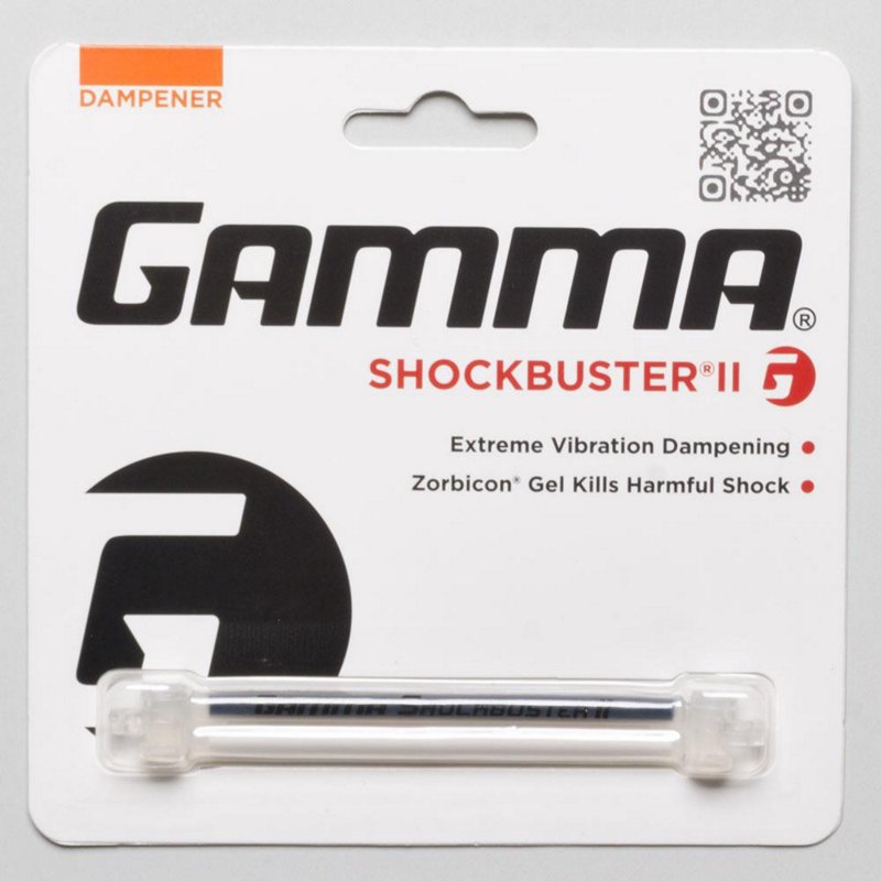 Gamma Shockbuster II Tennis Racquet Dampener White/Black - Tennis at Academy Sports