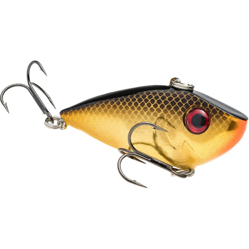 Strike King Red Eyed Shad Crankbait - 1/4 oz. - Gold Black Back