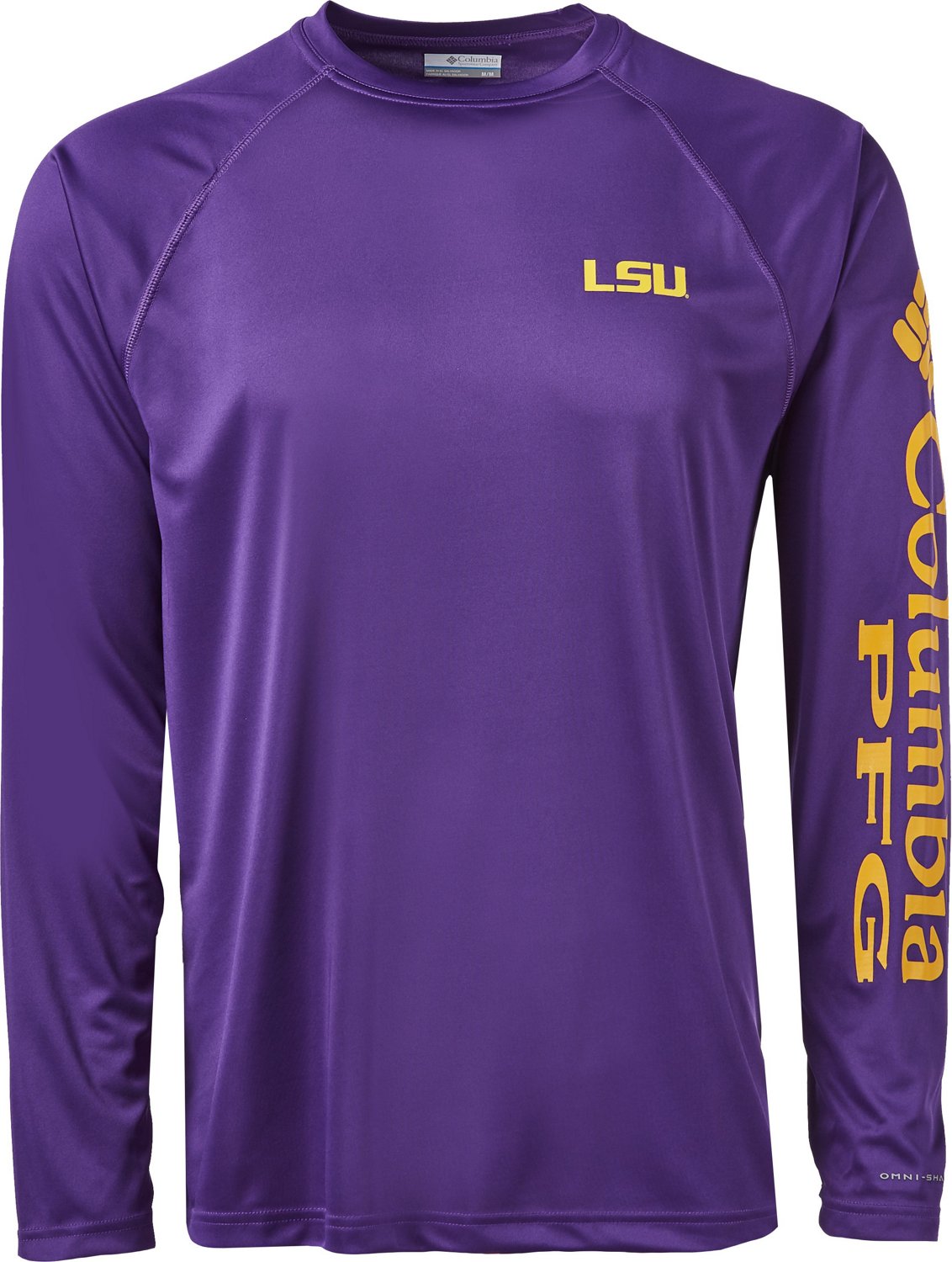 Columbia Sportswear Men's Louisiana State University Terminal Tackle Shirt - view number 1