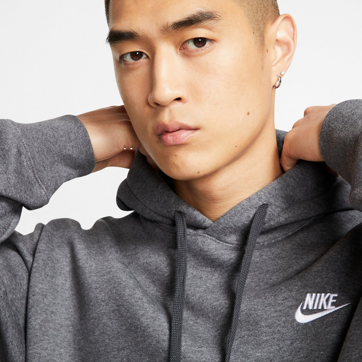 Nike Men's Sportswear Club Fleece Pullover Hoodie | Academy