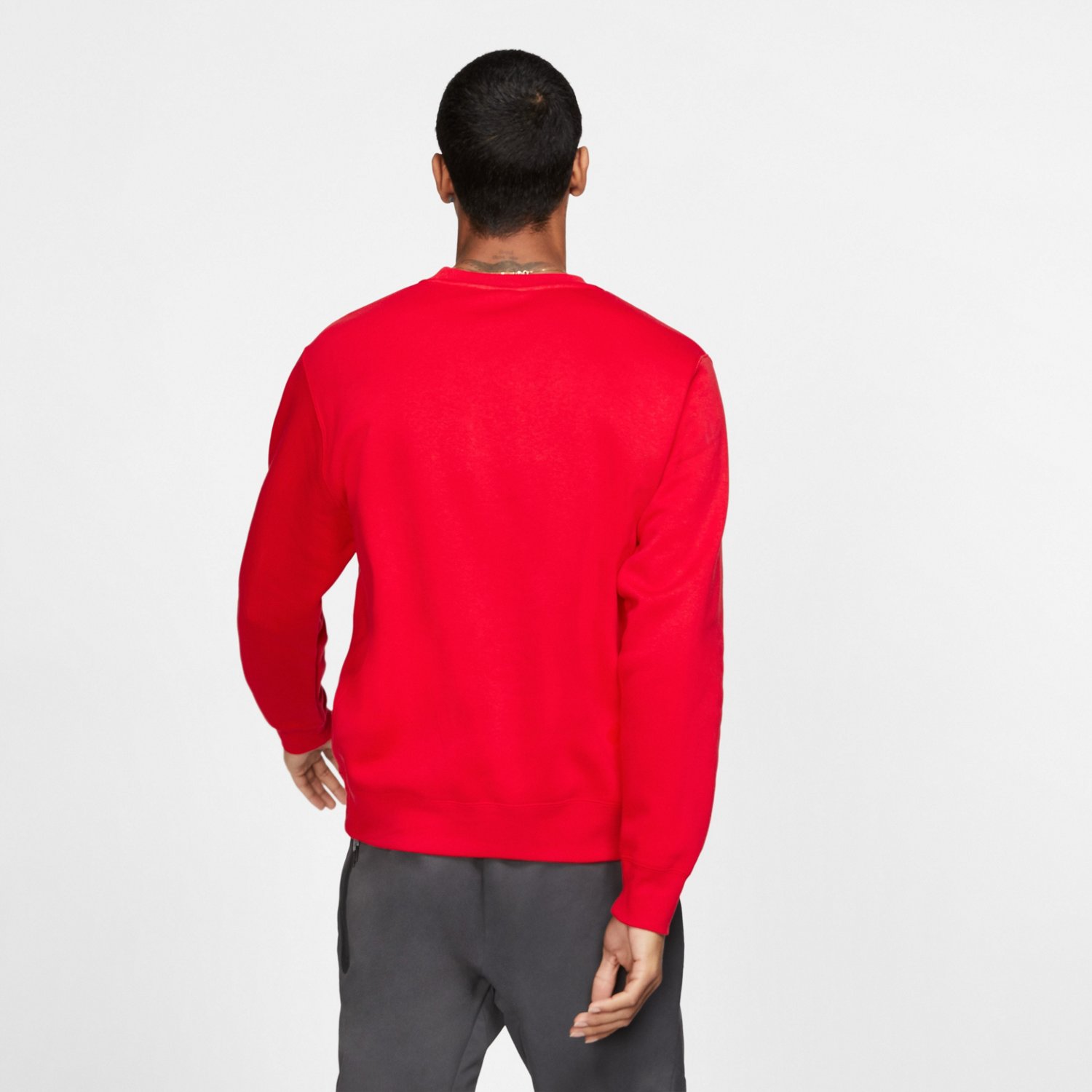 Nike Men's Sportswear Club Fleece Crew Pullover                                                                                  - view number 2