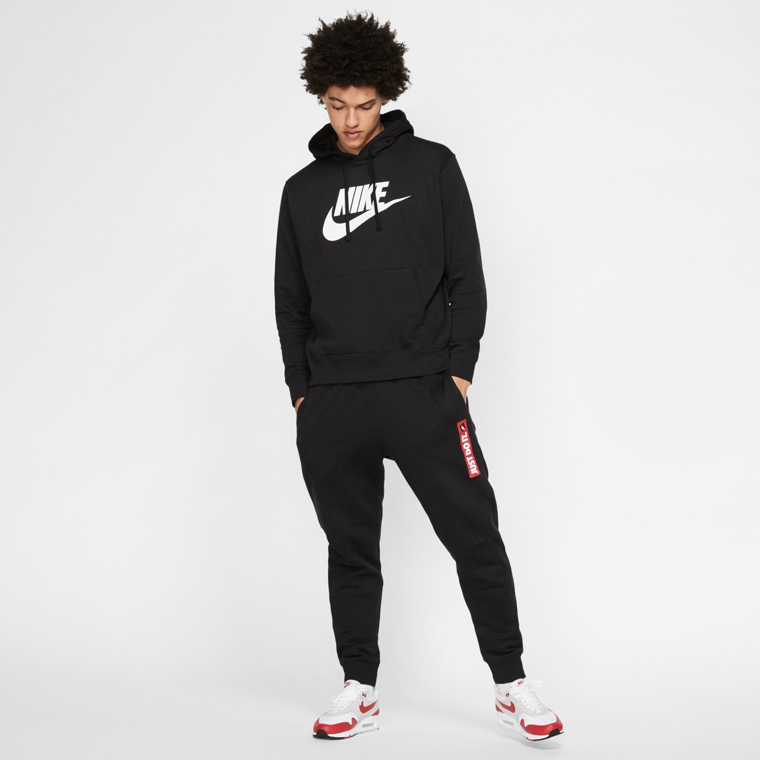 Nike Men's Sportswear Club Fleece Graphic Hoodie | Academy