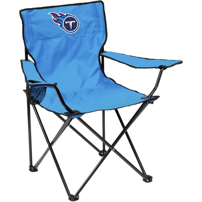 Logo Brands Logo Tennessee Titans Quad Chair Blue Light - Collegiate Chairs at Academy Sports