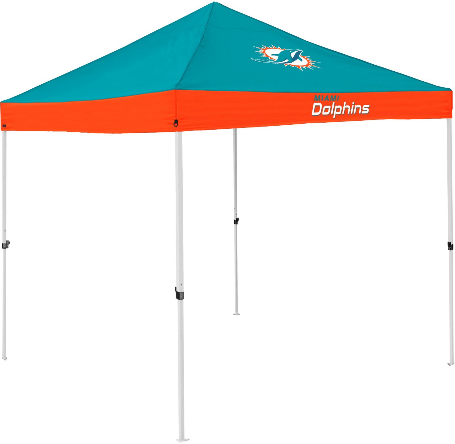 Logo Miami Dolphins 9 ft x 9 ft Economy Canopy