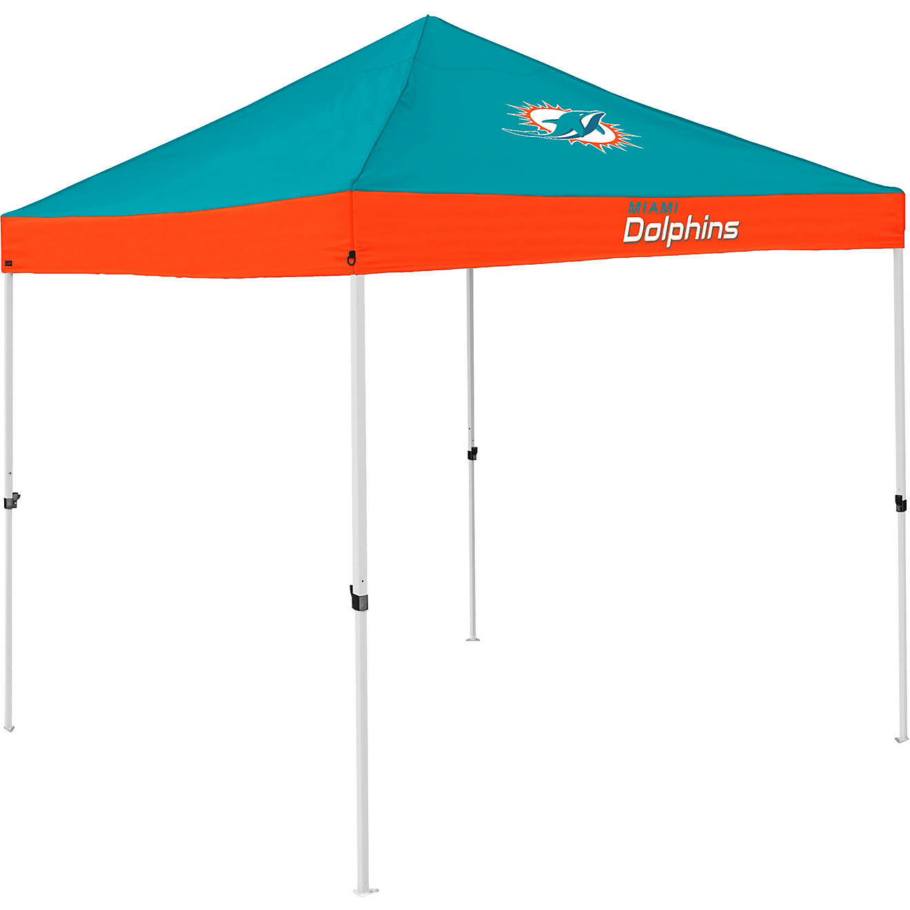 Logo Miami Dolphins 9 ft x 9 ft Economy Canopy                                                                                   - view number 1