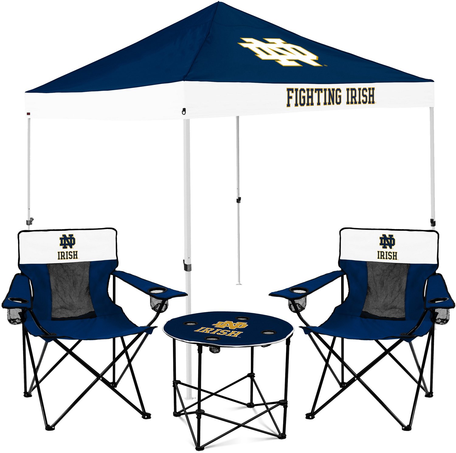 Logo University of Notre Dame Tailgate Bundle