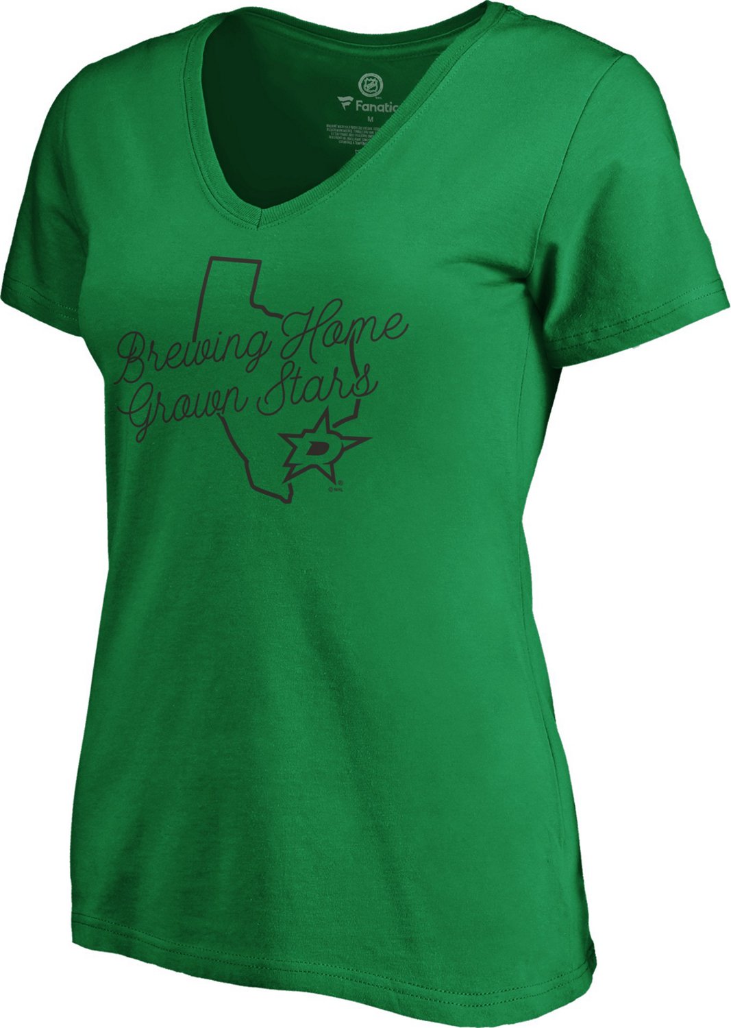 Fanatics Women's Dallas Stars Script State Short Sleeve T-shirt - view number 2