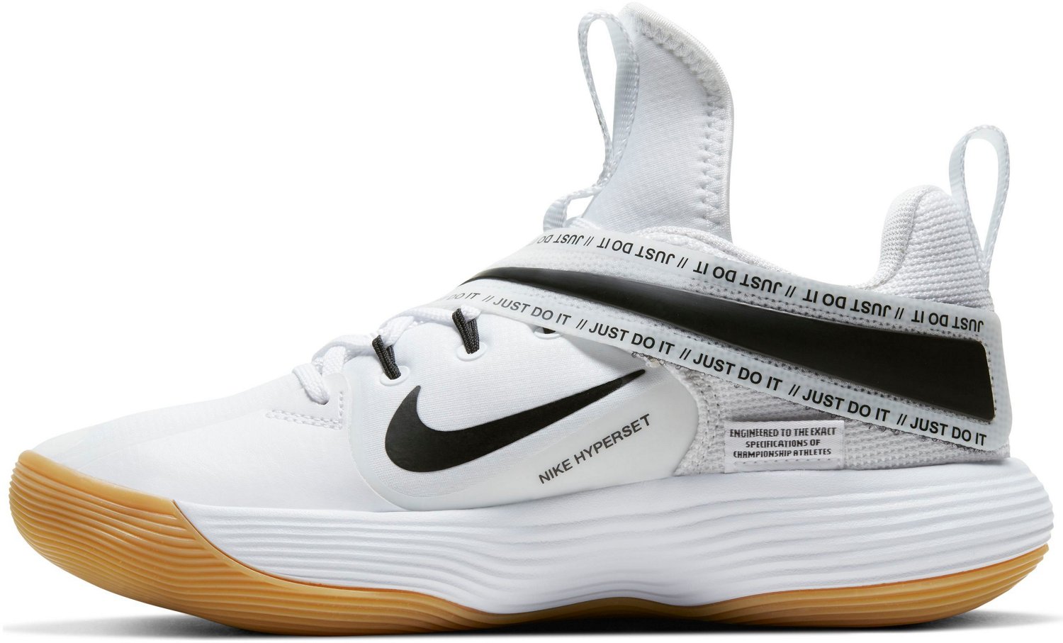 Nike Women's React Hyperset Volleyball Shoes                                                                                     - view number 4