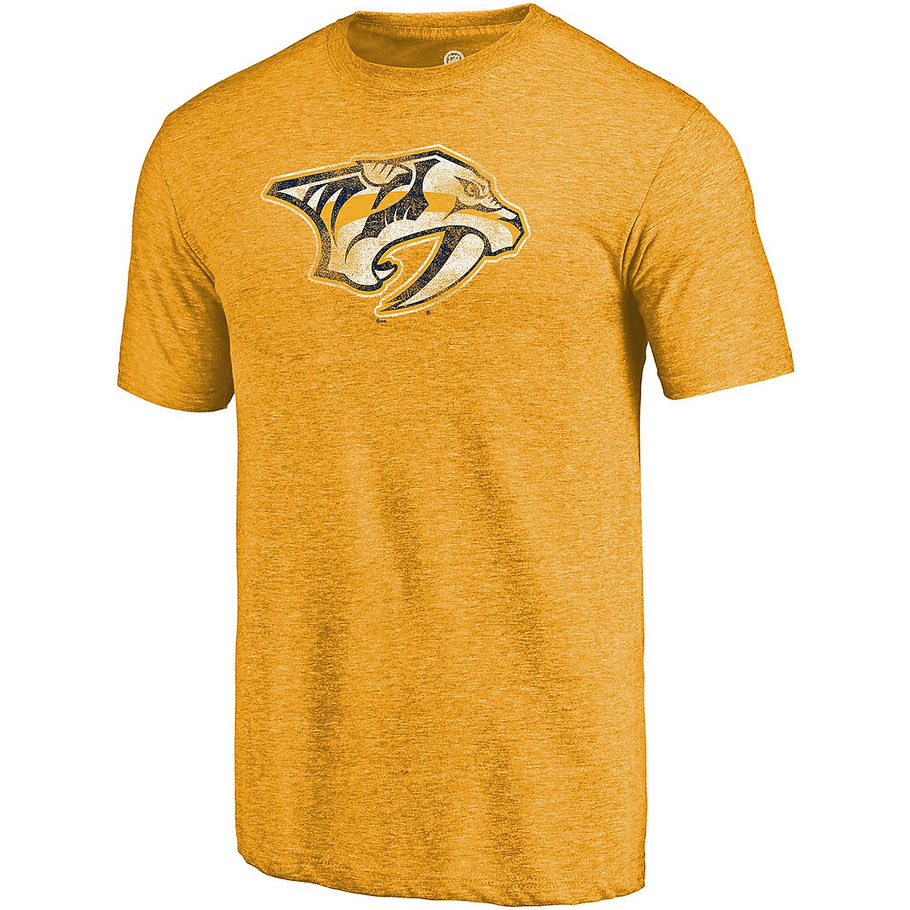 Fanatics Men's Nashville Predators Core Distressed Logo Short Sleeve T-shirt                                                     - view number 2
