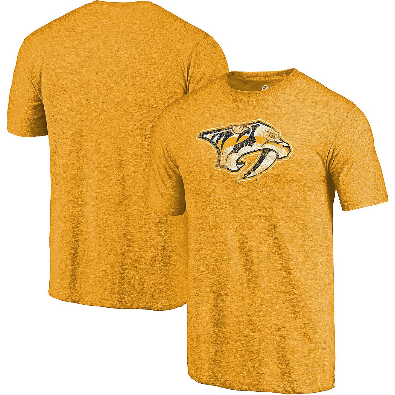Fanatics Men's Nashville Predators Core Distressed Logo Short Sleeve T-shirt                                                     - view number 1