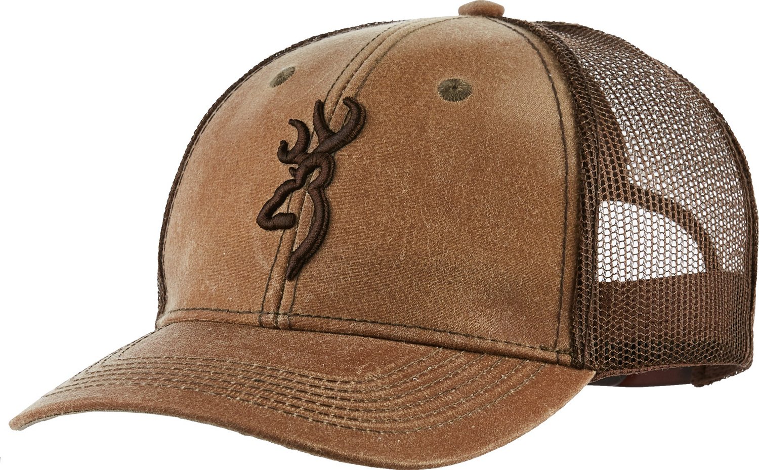 Browning Men's Timber Wax 3-D Buckmark Cap                                                                                       - view number 1